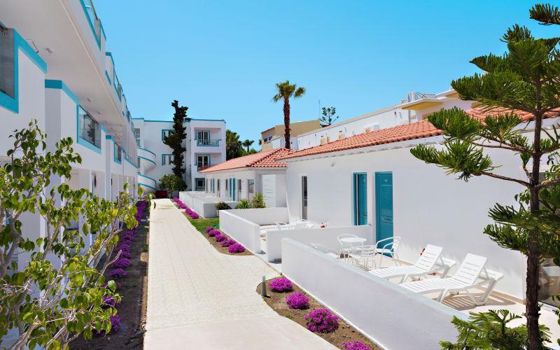Aegean Blu Hotel & Apartments Кос Экстерьер фото