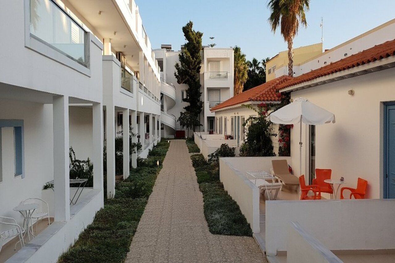 Aegean Blu Hotel & Apartments Кос Экстерьер фото