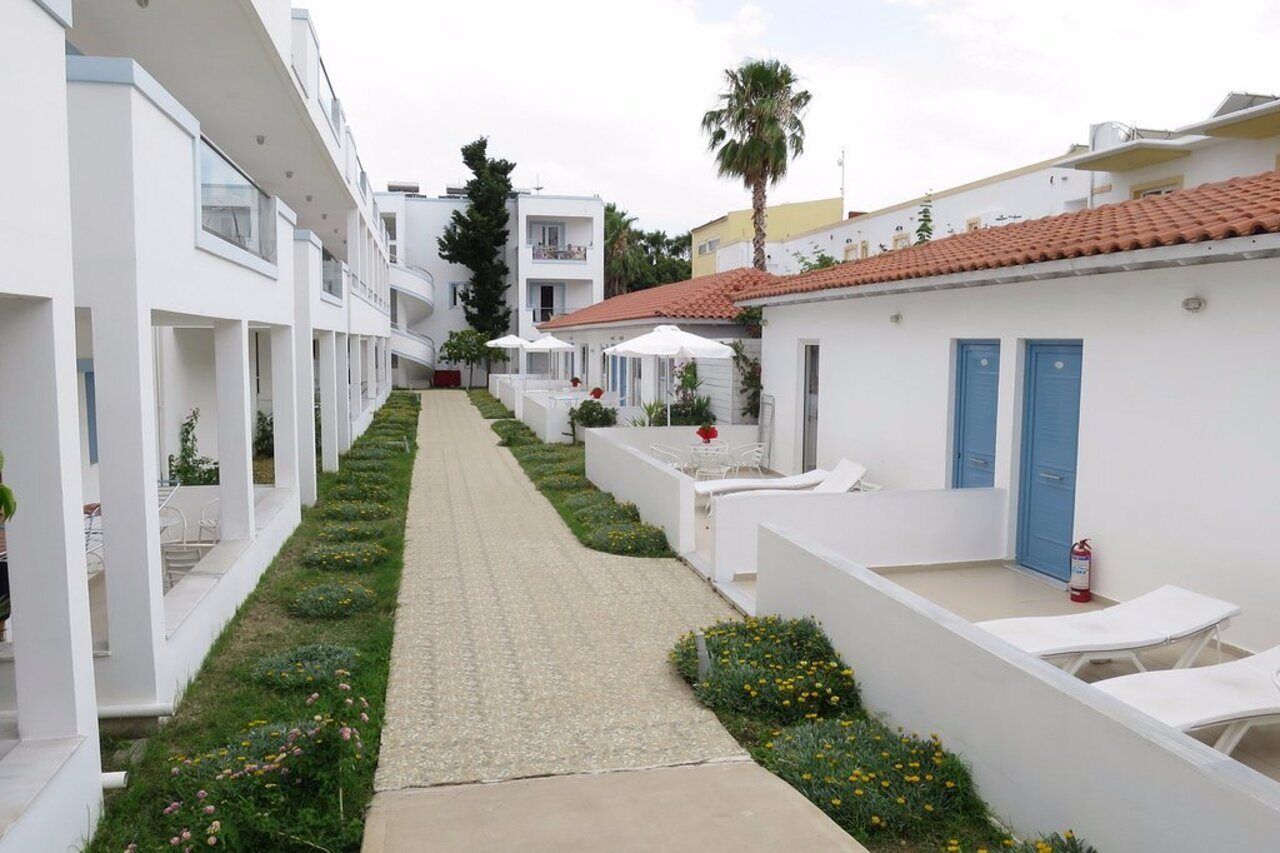 Aegean Blu Hotel & Apartments Кос Экстерьер фото